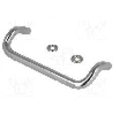 Maner oţel cromat, cromata, ELESA+GANTER - GN 425.1-10-120-CR