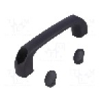 Maner poliamida, 120mm, neagra, ROZTOCZE - 4.444.001-01