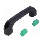 Maner poliamida, 120mm, neagra, ROZTOCZE - 4.444.001-04