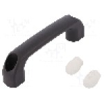 Maner poliamida, 120mm, neagra, ROZTOCZE - 4.444.001-06