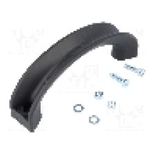 Maner poliamida, 140mm, neagra, MENTOR - 3212.1200