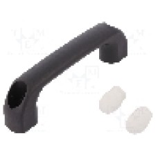 Maner poliamida, 145mm, neagra, ROZTOCZE - 4.444.002-06