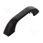 Maner polipropilena, 112.4mm, neagra, MENTOR - 3044.0899