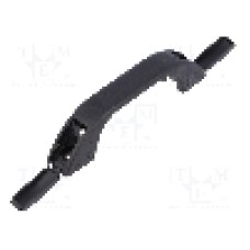 Maner polipropilena, 83.1mm, neagra, MENTOR - 3044.0665