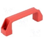 Maner tehnopolimer (PA), 137mm, roşie, ELESA+GANTER - 37105