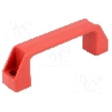 Maner tehnopolimer (PA), 137mm, roşie, ELESA+GANTER - 37105