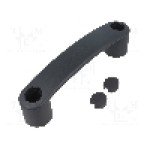 Maner tehnopolimer (PA), 144mm, neagra, ELESA+GANTER - 260211-C1