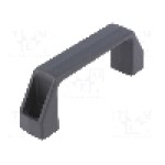 Maner tehnopolimer (PP), 109mm, neagra, ELESA+GANTER - M.443/110 N-CH