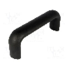 Maner tehnopolimer (PP), 134mm, neagra, ELESA+GANTER - 37310