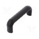 Maner tehnopolimer (PP), 134mm, neagra, ELESA+GANTER - 37315