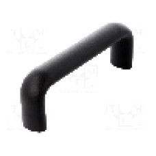 Maner tehnopolimer (PP), 148mm, neagra, ELESA+GANTER - 37322