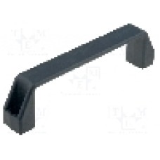 Maner tehnopolimer (PP), 196mm, neagra, ELESA+GANTER - M.443/200 N-CH