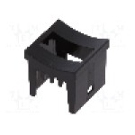 Flanşa pt. buton (neagra), microintrerupator, MEC - 1631009