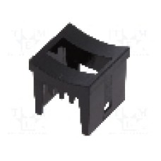 Flanşa pt. buton (neagra), microintrerupator, MEC - 1631009