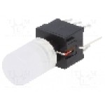 Microintrerupator 10x10mm, ON-(ON), DPDT, HIGHLY - PB61303BL-1 Microintrerupator 10x10mm, ON-(ON), DPDT, HIGHLY - PB61303BL-1