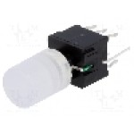 Microintrerupator 10x10mm, ON-(ON), DPDT, HIGHLY - PB61303BL-3 Microintrerupator 10x10mm, ON-(ON), DPDT, HIGHLY - PB61303BL-3