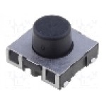 Microintrerupator, 11.4x11.4mm, OFF-(ON), SPST-NO, SCHURTER - 1241.1613.23 Microintrerupator, 11.4x11.4mm, OFF-(ON), SPST-NO, SCHURTER - 1241.1613.23