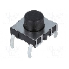 Microintrerupator, 11.4x11.4mm, OFF-(ON), SPST-NO, SCHURTER - 1241.1614