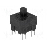 Microintrerupator 12.6x12.6mm, ON-(ON), DPST-NO + DPST-NC, MEC - 15401 Microintrerupator 12.6x12.6mm, ON-(ON), DPST-NO + DPST-NC, MEC - 15401