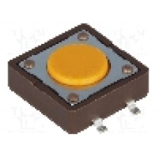 Microintrerupator, 12x12mm, OFF-(ON), SPST-NO, DIPTRONICS - DTSM-21S-V-B