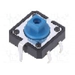 Microintrerupator, 12x12mm, OFF-(ON), SPST-NO, OMRON OCB - B3F5150