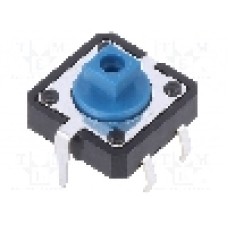 Microintrerupator, 12x12mm, OFF-(ON), SPST-NO, OMRON OCB - B3F5150