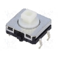 Microintrerupator, 12x12mm, OFF-(ON), SPST-NO, OMRON OCB - B3W-4050