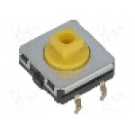 Microintrerupator, 12x12mm, OFF-(ON), SPST-NO, OMRON OCB - B3W-4055