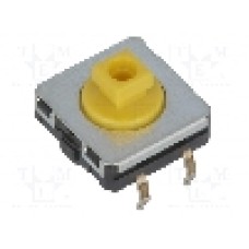 Microintrerupator, 12x12mm, OFF-(ON), SPST-NO, OMRON OCB - B3W-4055