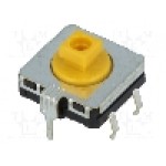 Microintrerupator, 12x12mm, OFF-(ON), SPST-NO, OMRON OCB - B3W-4155