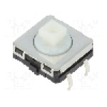 Microintrerupator 12x12mm, OFF-(ON), SPST-NO, OMRON OCB - B3W4050S