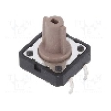 Microintrerupator 12x12mm, OFF-(ON), SPST, C&K - PTS125SM12-2 LFS