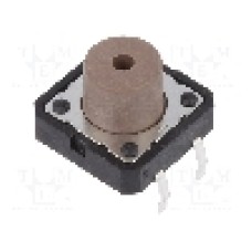 Microintrerupator 12x12mm, OFF-(ON), SPST, C&K - PTS125SM85-2 LFS