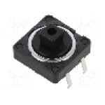 Microintrerupator 12x12x4.3mm, {{Mod comutare}}, SPST-NO, ALPS - SKHCBEA010