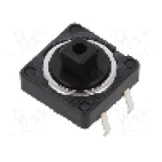 Microintrerupator 12x12x4.3mm, {{Mod comutare}}, SPST-NO, ALPS - SKHCBEA010