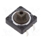 Microintrerupator 12x12x4.3mm, (ON)-OFF, SPST, ALPS - SKHCBGA010