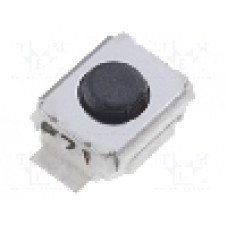 Microintrerupator, 2.5x3mm, OFF-(ON), SPST-NO, OMRON OCB - B3U-1000PM-B