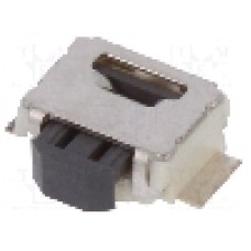 Microintrerupator, 2.5x3mm, OFF-(ON), SPST-NO, OMRON OCB - B3U-3100PM-B