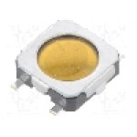 Microintrerupator 3.35x3.35mm, OFF-(ON), JIANFU - TVAF17NCB