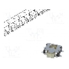 Microintrerupator 3.5x3.55mm, OFF-(ON), SPST-NO, C&K - PTS840GKSMTR LFS