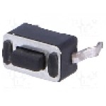 Microintrerupator 3.5x6mm, OFF-(ON), SPST-NO, NINIGI - 