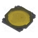 Microintrerupator 3.7x3.7mm, OFF-(ON), JIANFU - TVAU22BB