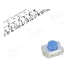 Microintrerupator 3.9x2.9mm, OFF-(ON), SPST-NO, C&K - PTS820J25KSMTR LFS