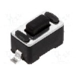 Microintrerupator 3x6mm, OFF-(ON), SPST-NO, NINIGI - 