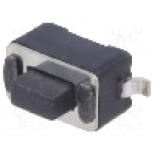 Microintrerupator, 3x6mm, OFF-(ON), SPST-NO, NINIGI - DTSM32N-F