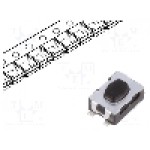 Microintrerupator 4.2x2.8x1.4mm, OFF-(ON), SPST-NO, C&K - KMR211G LFS
