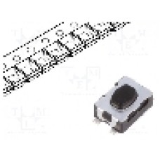 Microintrerupator 4.2x2.8x1.4mm, OFF-(ON), SPST-NO, C&K - KMR211G LFS