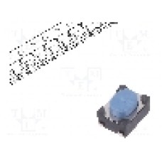 Microintrerupator 4.2x3.2mm, OFF-(ON), SPST-NO, C&K - PTS810 SJG 250 SMTR LFS