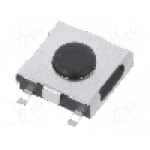 Microintrerupator 4.6x4.6mm, OFF-(ON), JIANFU - TVCM04N016BB