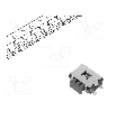 Microintrerupator, 4.7x3.5x1.65mm, OFF-(ON), SPST, PANASONIC, EVQPUA02K, T156769